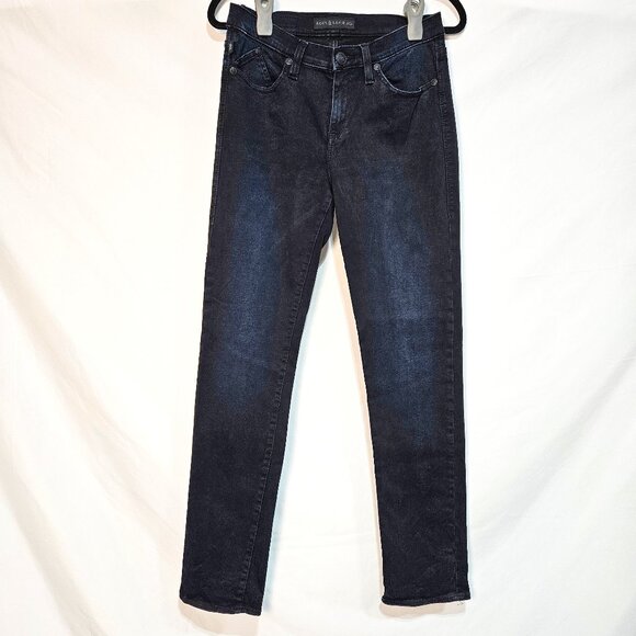 Rock & Republic - Size 10 Medium - Edgy Dark Denim Jeans - Picture 1 of 5